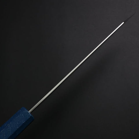 Bunka SLD Damasco Níquel Ondulado Mango Urushi Azul 170mm