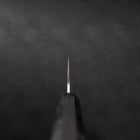 Bunka SLD Wave Nickel Damascus Buffalo Ebony Handle 170mm-[Musashi]-[Japanese-Kitchen-Knives]