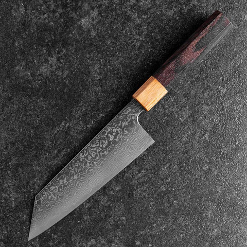Bunka SG-Strix Damascus Shitan Handle 165mm-[Musashi]-[Japanese-Kitchen-Knives]