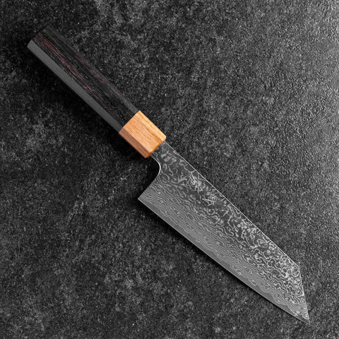 Bunka SG-Strix Damascus Shitan Handle 165mm-[Musashi]-[Japanese-Kitchen-Knives]