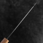 Bunka SPG-Strix Damascus Shitan Handle 170mm (6.7”)-[Musashi]-[Japanese-Kitchen-Knives]