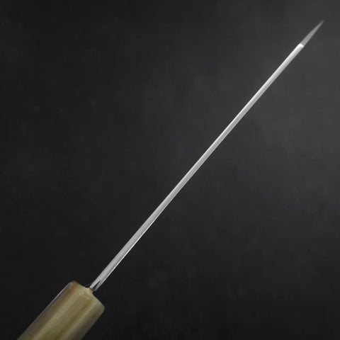 Bunka Silver Steel #3 Damascus Buffalo Turquoise Handle 180mm-[Musashi]-[Japanese-Kitchen-Knives]