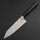 Bunka Silver Steel #3 Damascus Buffalo Wenge Handle 170mm (6.7”)-[Musashi]-[Japanese-Kitchen-Knives]