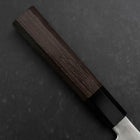 Bunka Silver Steel #3 Damascus Buffalo Wenge Handle 170mm (6.7”)-[Musashi]-[Japanese-Kitchen-Knives]