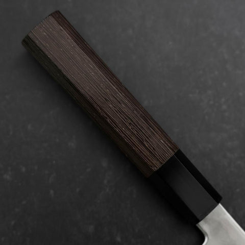Bunka Silver Steel #3 Damascus Buffalo Wenge Handle 170mm (6.7”)-[Musashi]-[Japanese-Kitchen-Knives]