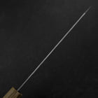 Bunka Silver Steel #3 Nashiji Olive Handle 175mm-[Musashi]-[Japanese-Kitchen-Knives]