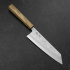 Bunka Silver Steel #3 Nashiji Olive Handle 175mm-[Musashi]-[Japanese-Kitchen-Knives]