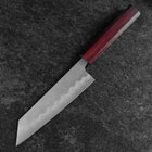 Bunka Silver Steel #3 Nashiji Purple Urushi Handle 170mm (6.7”)-[Musashi]-[Japanese-Kitchen-Knives]