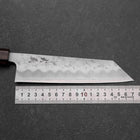 Bunka Silver Steel #3 Nashiji Shitan&Walnut Handle 170mm (6.7”)-[Musashi]-[Japanese-Kitchen-Knives]