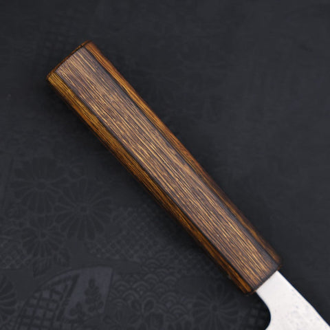 Bunka Silver Steel #3 Nashiji Sumi Urushi Handle 170mm (6.7”)