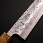 Bunka Silver Steel #3 Nashiji Yaki Urushi Handle 170mm (6.7”)-[Musashi]-[Japanese-Kitchen-Knives]
