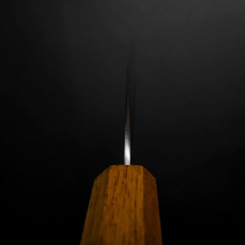 Bunka Silver Steel #3 Nashiji Yaki Urushi Handle 170mm (6.7”)-[Musashi]-[Japanese-Kitchen-Knives]