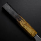 Bunka Silver Steel #3 Nashiji Yaki Urushi Handle 170mm (6.7”)-[Musashi]-[Japanese-Kitchen-Knives]