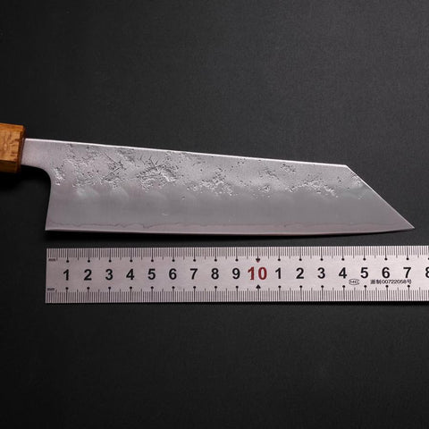 Bunka Silver Steel #3 Nashiji Yaki Urushi Handle 170mm (6.7”)-[Musashi]-[Japanese-Kitchen-Knives]