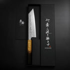 Bunka Silver Steel #3 Nashiji Yaki Urushi Handle 170mm (6.7”)-[Musashi]-[Japanese-Kitchen-Knives]
