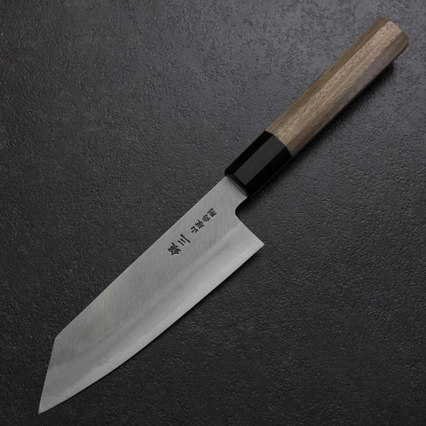 Bunka Silver Steel #3 Pulido Mango de Búfalo Nogal 155mm