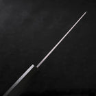 Bunka Silver Steel #3 Polished Green Urushi Handle 170mm-[Musashi]-[Japanese-Kitchen-Knives]