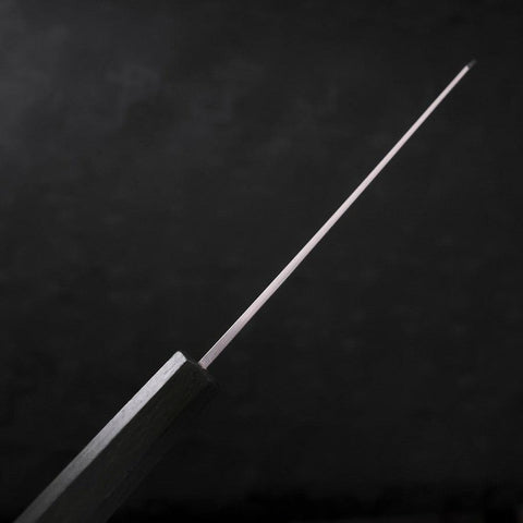 Bunka Silver Steel #3 Polished Green Urushi Handle 170mm-[Musashi]-[Japanese-Kitchen-Knives]