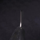 Bunka Silver Steel #3 Polished Ocean Black Handle 170mm-[Musashi]-[Japanese-Kitchen-Knives]