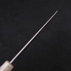 Bunka Silver Steel #3 Polished Ocean White Handle 170mm (6.7”)-[Musashi]-[Japanese-Kitchen-Knives]