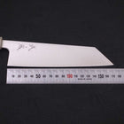 Bunka Silver Steel #3 Polished Ocean White Handle 170mm (6.7”)-[Musashi]-[Japanese-Kitchen-Knives]