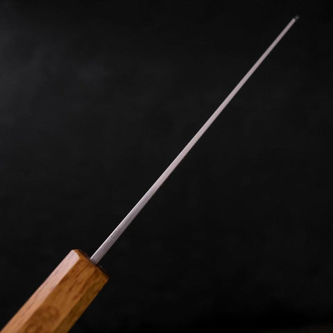 Bunka Silver Steel #3 Polished Yaki Urushi Handle 170mm-[Musashi]-[Japanese-Kitchen-Knives]