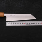 Bunka Silver Steel #3 Polished Yaki Urushi Handle 170mm-[Musashi]-[Japanese-Kitchen-Knives]