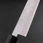Bunka Silver Steel #3 Tsuchime Damascus Walnut Handle 150mm-[Musashi]-[Japanese-Kitchen-Knives]
