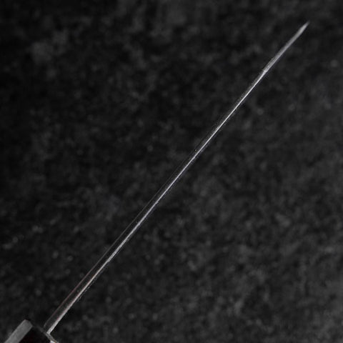 Bunka Stainless Clad Blue Steel #2 Kurouchi Blue Urushi Handle 170mm-[Musashi]-[Japanese-Kitchen-Knives]