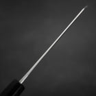Bunka Stainless Clad Blue Steel #2 Kurouchi Walnut Handle 180mm (7”)-[Musashi]-[Japanese-Kitchen-Knives]