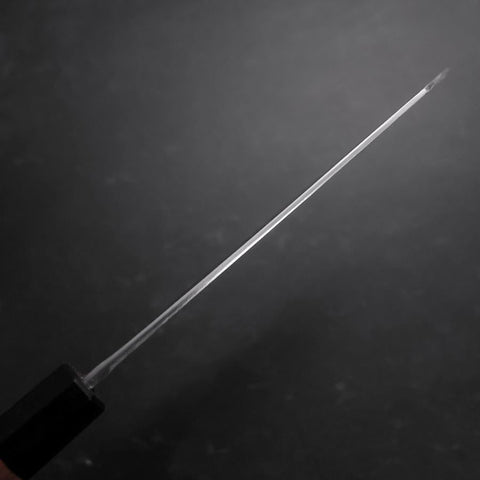 Bunka Stainless Clad Blue Steel #2 Kurouchi Walnut Handle 165mm-[Musashi]-[Japanese-Kitchen-Knives]