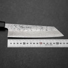 Bunka Sweden Stainless Steel Nashiji Washi Damascus Walnut Shitan Handle 170mm-[Musashi]-[Japanese-Kitchen-Knives]