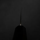 Bunka VG-10 Black Damascus Shitan Handle 180mm-[Musashi]-[Japanese-Kitchen-Knives]
