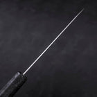 Bunka VG-10 Damascus Black Ishime Handle 180mm-[Musashi]-[Japanese-Kitchen-Knives]
