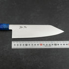 Bunka VG-10 Damascus Blue Birch Handle 180mm (7”)-[Musashi]-[Japanese-Kitchen-Knives]