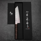 Bunka VG-10 Damascus Brown Birch Handle 165mm (6.5”)-[Musashi]-[Japanese-Kitchen-Knives]
