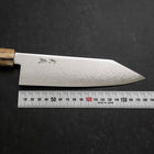 Bunka VG-10 Damascus Buffalo Dark Pink Maple Handle 180mm-[Musashi]-[Japanese-Kitchen-Knives]
