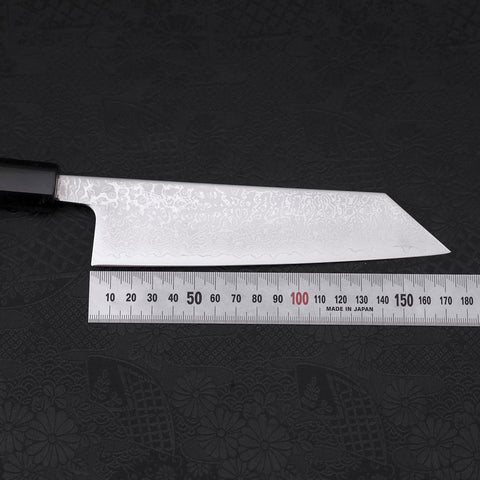 Bunka VG-10 Damascus Buffalo Ebony Handle 170mm-[Musashi]-[Japanese-Kitchen-Knives]