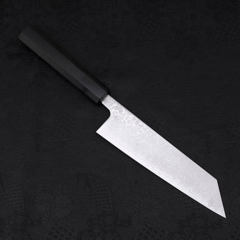 Bunka VG-10 Damascus Buffalo Ebony Handle 170mm-[Musashi]-[Japanese-Kitchen-Knives]