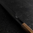 Bunka VG-10 Damascus Buffalo Walnut Handle 180mm (7”)-[Musashi]-[Japanese-Kitchen-Knives]