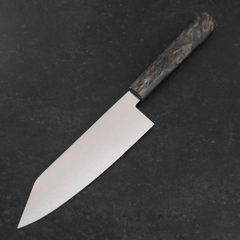 Bunka VG-10 Damascus Gray Birch Handle 180mm (7”)-[Musashi]-[Japanese-Kitchen-Knives]
