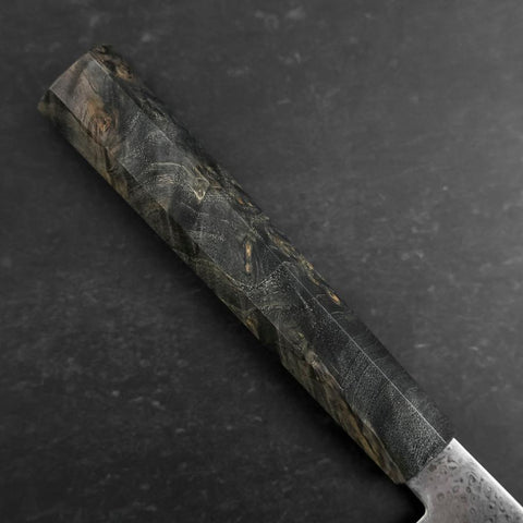 Bunka VG-10 Damascus Gray Birch Handle 180mm (7”)-[Musashi]-[Japanese-Kitchen-Knives]