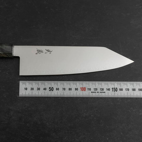Bunka VG-10 Damascus Gray Birch Handle 180mm (7”)-[Musashi]-[Japanese-Kitchen-Knives]