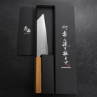Bunka VG-10 Damascus Oak Handle 170mm-[Musashi]-[Japanese-Kitchen-Knives]