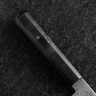 Bunka VG-10 Damascus Ocean Black Handle 165mm (6.5”)-[Musashi]-[Japanese-Kitchen-Knives]
