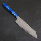 Bunka VG-10 Damascus Ocean Blue Handle 180mm (7”)-[Musashi]-[Japanese-Kitchen-Knives]