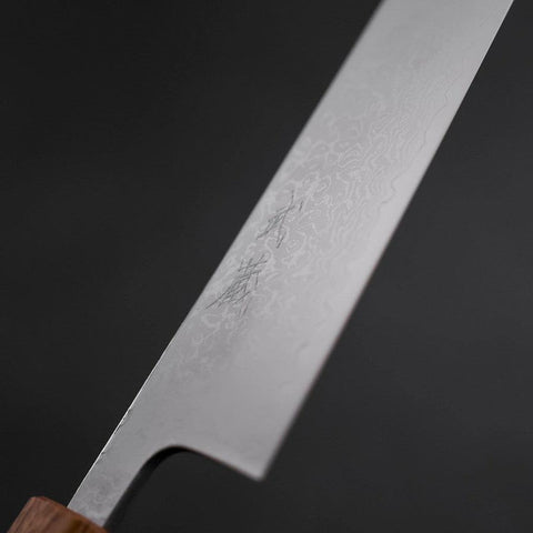 Bunka VG-10 Damascus Yaki Urushi Handle 170mm-[Musashi]-[Japanese-Kitchen-Knives]