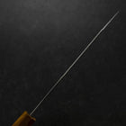 Bunka VG-10 Damascus Yellow-Brown Birch Handle 180mm (7”)-[Musashi]-[Japanese-Kitchen-Knives]