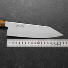 Bunka VG-10 Damascus Yellow-Brown Birch Handle 180mm (7”)-[Musashi]-[Japanese-Kitchen-Knives]