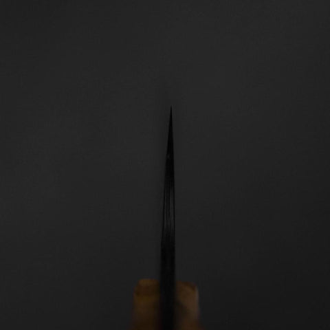 Bunka VG-10 Mirror Damascus Walnut Handle 180mm - Blue (7”)-[Musashi]-[Japanese-Kitchen-Knives]